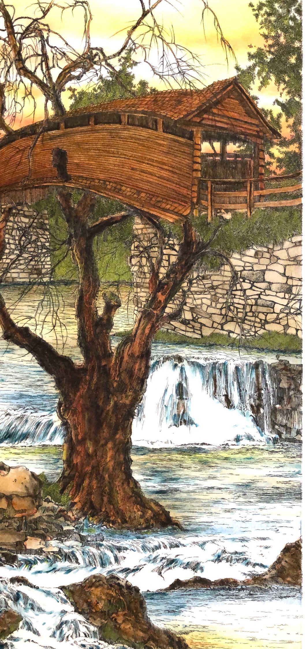 Tree House Covered Bridge