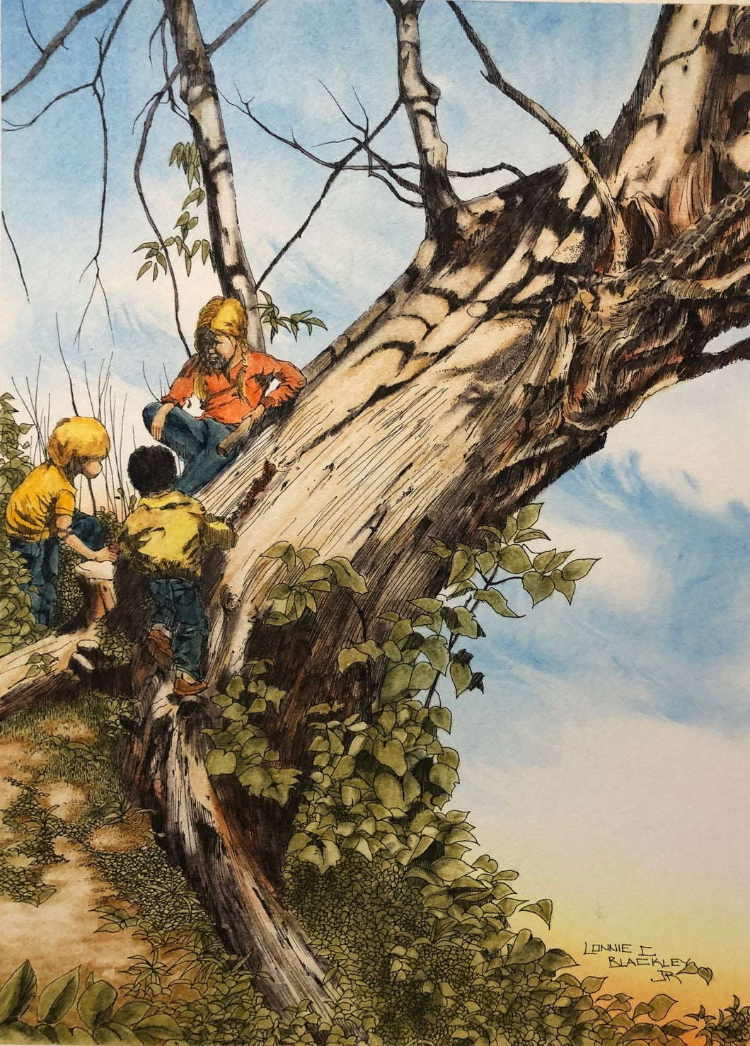 Kids In A Tree